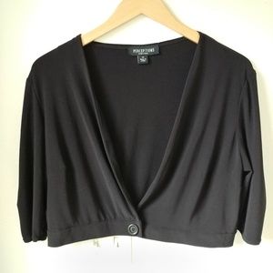 293.  PERCEPTIONS NEW YORK - Bolero - Plus Size 14